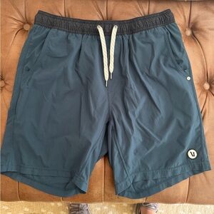 Vuori Men's Athletic Shorts - Dark Teal